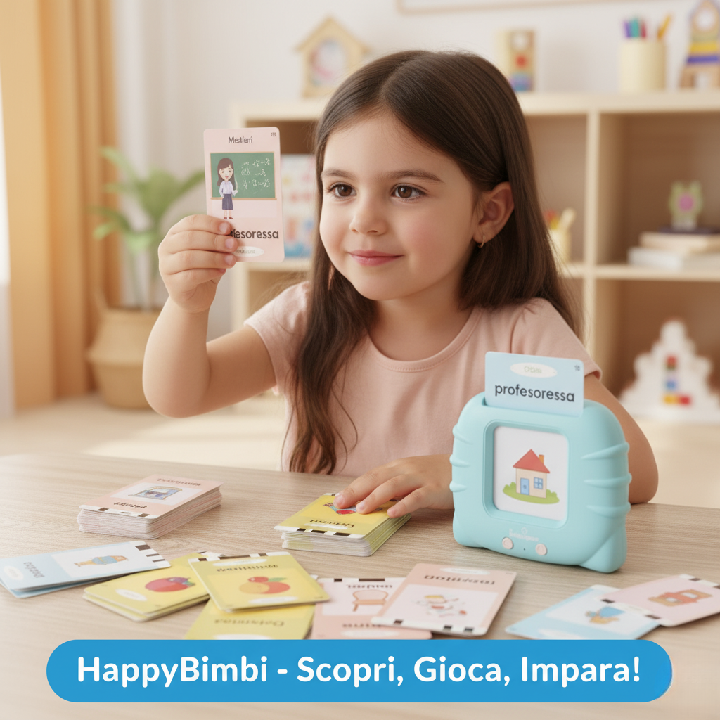 HappyBimbi - Carte Parlanti per sviluppare prima la pronuncia corretta