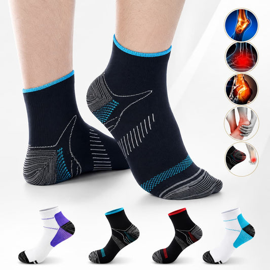 Calzini a Compressione Premium per Supporto Plantare e Sollievo al Tallone