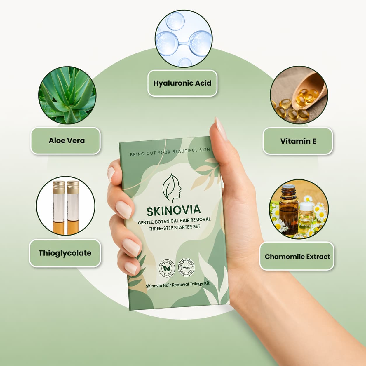 Hair Removal Trilogy Kit