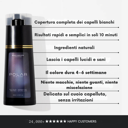 Polar Hair - Shampoo colorante instantaneo