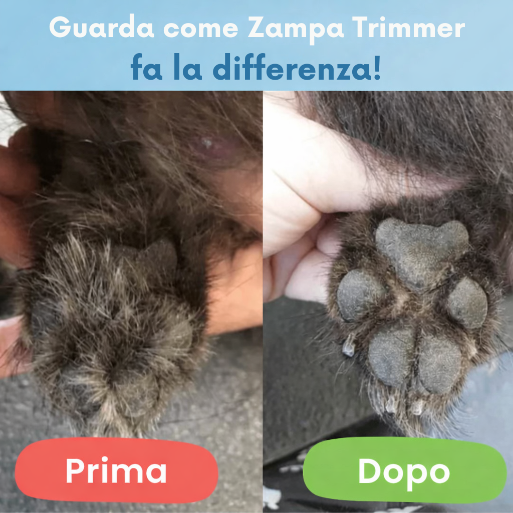 ZampaTrimmer Pro™ - Cura delle zampe indolore in pochi secondi