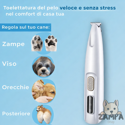 ZampaTrimmer Pro™ - Cura delle zampe indolore in pochi secondi