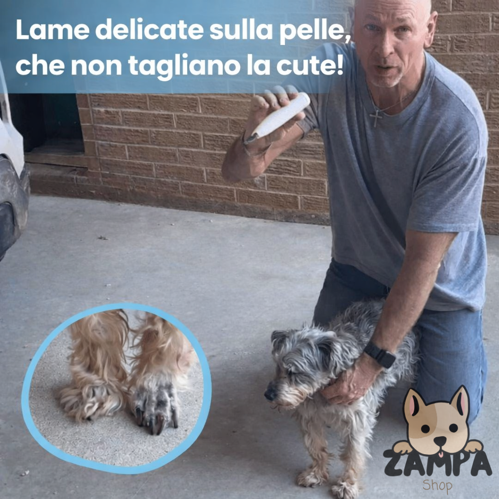 ZampaTrimmer Pro™ - Cura delle zampe indolore in pochi secondi